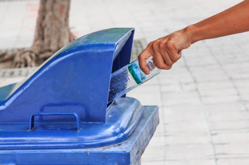 Recycling and waste disposal processes for commercial skips