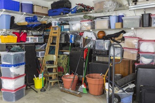 Team conducting loft clearance